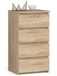 AKORD AKORD CL4 Sonoma Tölgy Keskeny Fiókos Komód (AKO-OP0LCL4SON001)