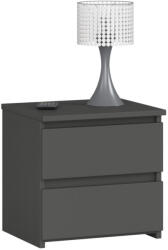 AKORD Furniture Factory AKORD CLP CL2 Éjjeliszekrény Laminált Grafitszürke (AKO-OP0LCL2SZAR001)