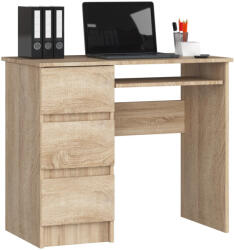 AKORD AKORD CLP Sonoma Balkezes Íróasztal Laminált Tölgy (AKO-IP0PBIUDAB009)