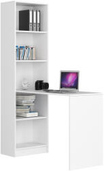 AKORD Furniture Factory AKORD SMART CLP Íróasztal Könyvespolccal Laminált Fehér (AKO-IP0PBIUBIASMART)