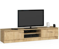 AKORD AKORD CLP K160 TV Szekrény Artisan Tölgy (AKO-OP0LRTVCLP160-ART)