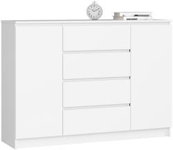 AKORD CLP K140 Komód Laminált Fehér Matt (AKO-OP0LKOMBIA006)