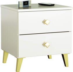 AKORD Furniture Factory MOBI Éjjeliszekrény Kasmír Arany 2 Fiókos (AKO-OP0LMOBIK02KASZZLOT)