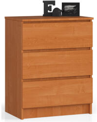 AKORD Furniture Factory AKORD CLP K60 Éger Komód 3 Fiókos (AKO-OP0LK-6OLC001)