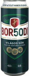 Borsodi 0, 5l sör 4.5% doboz DRS