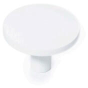 METAKOR Lunar 16, Fehér bútorgomb (19_3673_16)