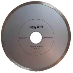 Happy Work 150x25, 4mm csempe HappyW (HappyWork gyémánt vágókorong kézi gépre) Happy Work (Akciós ! ) 44010097