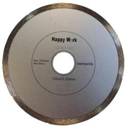 Happy Work 125mm gyémántv csempe HappyW (HappyWork gyémánt vágókorong kézi gépre) Happy Work 12183190