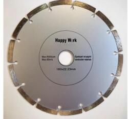 Happy Work 180mm gyémánt. segms. HappyW (HappyWork gyémánt vágókorong kézi gépre) Happy Work (Akciós ! ) 12183800