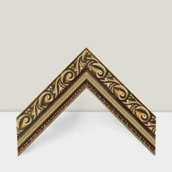 Keretshop 4 cm Díszes-fényes arany EGYEDI MÉRETBEN 40MJ (KS469026)