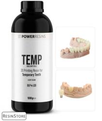 Power Resins Temp Resin - Ideiglenes koronákhoz és hidakhoz - Bleach 1 kg
