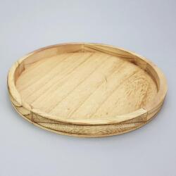 Fa tálca 26cm barna - kosarbolt