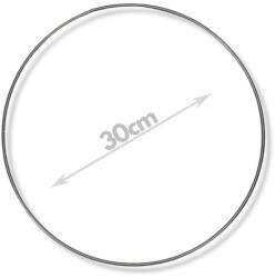  Fém karika ezüst 30cm