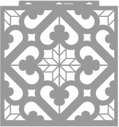 MyWall Cementlap 01 stencil - 3D - 59x63 cm extra