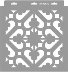 MyWall Cementlap 01 stencil - Festő - 31x35 cm közepes