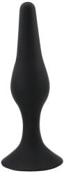 Guilty Toys Anal Plug Silicone, Negru, 11 cm