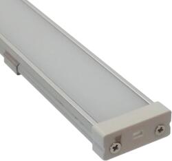  Алуминиев профил 1м за led лента (широк) (0753-1)