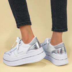 Xcess Сникърси D2417-2 Silver