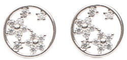 ElectraStore Cercei Argint Diamond Flowers (C2508)