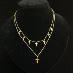 ElectraStore Colier Dublu Cruce (221)