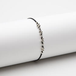 ElectraStore Bratara Handmade Cu Bilute De Argint (382-1)