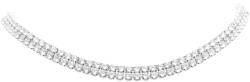ElectraStore Chocker Tennis Placat Cu Aur Alb De 18K (CH0210S)