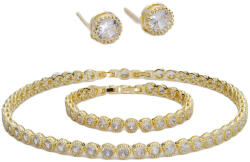 ElectraStore Set Tennis Splendor Placat Cu Aur Galben (399)