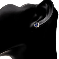 ElectraStore Cercei Argint Princess Safir (C2506)