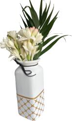  Vaza decorativa ceramica, 22 cm (vazarotunda)