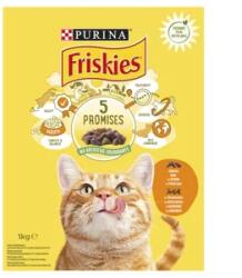 Friskies száraz macskaeledel csirkével és hozzáadott zöldségekkel 1 kg