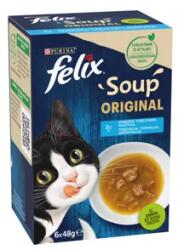 FELIX Soup tőkehal, tonhal és lepényhal halakból 6x48 g