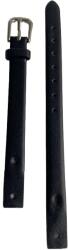Cyrax Bratara ceas Cyrax, compatibila ceas Fossil ES4000, 8 mm, din piele, negru (CureaFosSubtireNegru)