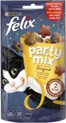 FELIX Party Mix Original állateledel macskáknak csirke, máj és pulyka ízesítéssel 60 g