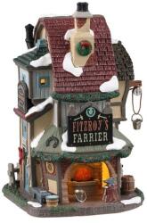 Lemax Fitzroy patkolókovács Caddington Village - dekorfalvak