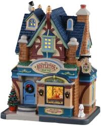 Lemax Fagyöngy és borostyán pub Caddington Village