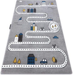 DW Covor gri deschis pentru copii Orășel Dimensiuni: 180x270 cm Covor
