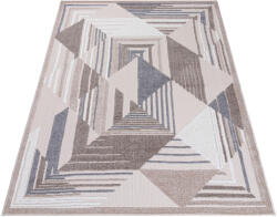 TA Covor bej cu dungi Ebess Dimensiuni: 140x200 cm Covor
