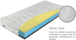 Materasso Saltea Elcapitan 180x200 cu spumă elvețiană Husă: Silver Care (husă suplimentară) Saltea