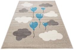 TA Covor bej pentru copii Balone Dimensiuni: 133x190 cm Covor