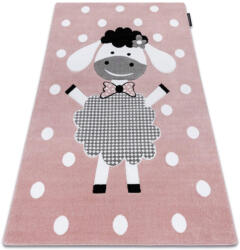 DW Covor roz cu buline Oaia veselă Dimensiuni: 180x270 cm Covor