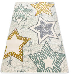 DW Covor verde-crem cu model Stars Dimensiuni: 160x220 cm Covor