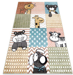 DW Covor colorat pentru copii Fun animale Dimensiuni: 80x150 cm Covor