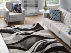 DY Covor modelat gri-negru Near Dimensiuni: 120x170 cm Covor