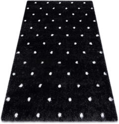 DW Covor alb-negru cu buline Febie Dimensiuni: 180x270 cm Covor