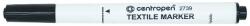 Centropen Textilfilc 1, 8mm, Centropen 2739 fekete (527399212) - irodasziget