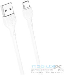XO NB200 kábel USB-A / USB-C 2M 2.1A Fehér