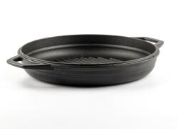 Hosse Tigaie grill din fontă emailată Hosse, Black Onyx, Ф22cm