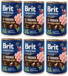 Brit Chickens with hearts 6x800 g