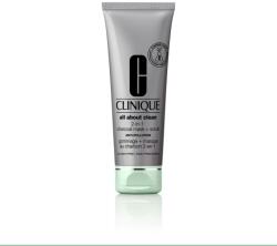 Clinique All About Cclean 2-In-1 Charcoal Mask Ексфолиант за лице дамски 100ml
