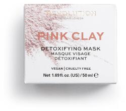 Revolution Beauty Pink Clay Detoxifying Face Mask Маска за лице дамски 50ml